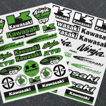 Adesivo riflettente Kawasaki Ninja Decal Logo Z900 Z1000 Z800 Z750 Z650