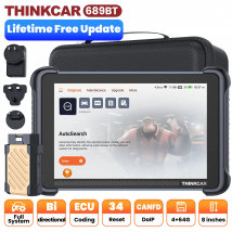 Lifetime Free Update THINKCAR THINKSCAN 689BT OBD2 Scanner Bi-directional Diagnostic Tool DOIP CANFD ECU Coding 34 Reset