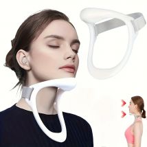 1pc Ergonomic Neck Brace Posture Corrector - Adjustable Cervical Support for Office Home Desk Work, Relieve Neck Shoulder Pain