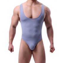 BRAVE PERSON Men Bodysuits Stretchy One-piece Shapers Men's Leotard Slim Singlet Body Building Fitness Underwear for Men