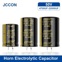 2Pcs JCCON Audio Elektrolytkondensator 50V 4700UF 6800UF 10000UF 15000UF 22000UF Für Hifi Verstärker