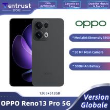 Versione UE OPPO Reno13 Pro 5G Smartphone MTK Dimensity 8350 Schermo AMOLED da 6,83 pollici 120Hz Fotocamera principale da 50MP Batteria 5800mAh