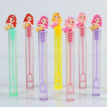 Meerjungfrau-Blasenschlauch, Seifenflasche, kleine Meerjungfrau, Geburtstagsparty-Dekoration, Kinderbevorzugungen, Spielzeug für Gäste, Geschenke, 1. Geburtstag, Babyparty