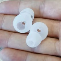 Silicone earbud tips specifically designed for flat-head earphones Apple Earbuds