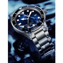 TIAN WANG Men Watches Dive Watch Automatic Mechanical Wristwatch Water Resistant 200m Stainless Steel Luminous Mens Gifts