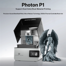 ANYCUBIC Photon P1 Resin 3D Printer Support Dual-Color&Material Printing , Precision-Ground Steel Build Plate For Hobbyists