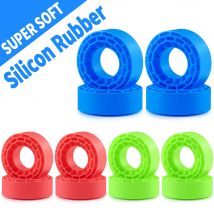 YEAHRUN 4Pcs 1.3" Tires Silicone Rubber Insert Foam 60x23mm for 1/18 TRX4M RC Crawler Car Wheel Tyre Parts
