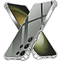 Shockproof Clear Silicone Soft Back Case For Samsung Galaxy S25 S24 S23 S22 Ultra Plus Phone Cases Covers