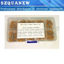 500 Stück 10 Werte 50 V 0,1 uf 0,15 uf 0,22 uf 0,33 uf 0,47 uf 10 uf Mehrschicht-Keramikkondensator-Sortiment-Set