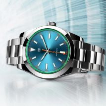 PAGANI DESIGN 2026 Nuovo Orologio Meccanico da Uomo Z-Blue, Orologio Automatico di Lusso con Vetro Zaffiro 8215, Orologio in Acciaio Inossidabile per Uomo