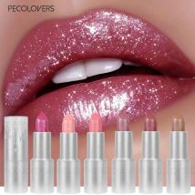 1PC Glitter Lipstick, Shiny and Charming Lips, Waterproof and Sweatproof, Suitable for Festival Makeup, Lip Cosmetics