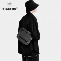Tigernu Umhängetasche für Herren, erweiterbar, 22,9 cm, TPU, lässige Umhängetasche, leichte Mini-Schultertaschen, Messenger-Pack