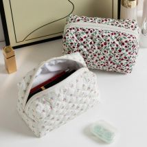 Große Kapazität Damen Kosmetiktaschen Fällen Casual Damen Kleine Aufbewahrungstasche mit Reißverschluss Weibliche Reise Clutch Bag Kleine Handtaschen