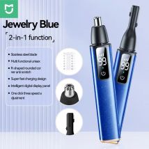 NUOVO Tagliacapelli Elettrico Mijia per Naso e Orecchie, Ricaricabile con Ricarica Rapida Type-C, Portatile, per Sopracciglia e Naso