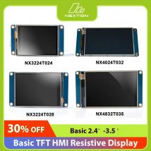 NEXTION Display LCD di base generico 2.4 "2.8" 3.2 "3.5" HMI TFT Intelligente 5V LCD Touch Display resistivo Schermo di debug gratuito