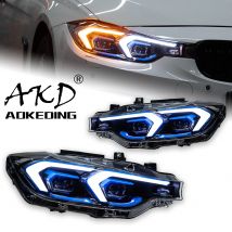 AKD Luci Auto per BMW 2012-2018 F30 Faro A LED F31 Lampada Frontale 318i 320i 325i 328i 330i 335i DRL Accessori Automotive