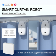 Zigbee Smart Vorhang Fahrer Roboter Automatische Vorhang Motor Vorhang Puller Zigbee Elektrische Schalter Roboter Motor Google Home Alexa