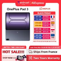 Versione globale OnePlus Pad 3 Snapdragon 8 Elite Schermo da 13,2 pollici 144 Hz 3,4 K Batteria 12140 mAh Fotocamera posteriore da 13 MP Carica 80 W