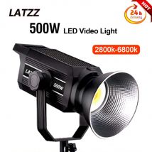 LATZZ 500W LED Lampa Wideo 2800k-6800k Światło Fotograficzne Sterowanie Aplikacją Lampa Studyjna do Zdjęć Światło do Kamery do Transmisji na Żywo i Wideo