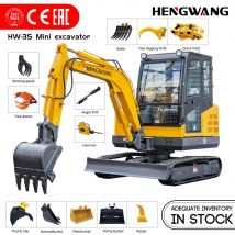 Miniexcavadora de 3,5 toneladas, excavadora de orugas EPA/CE 1 Euro para el hogar, Tractor agrícola diésel, excavadoras de venta chinas personalizadas