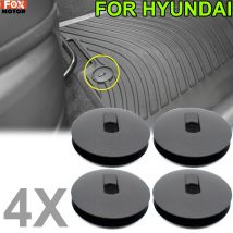 4pcs Car Floor Mat Clips For Hyundai Accent Solaris Elantra Tucson Kona Veloster Carpet Fixing Clamps Fasteners Retainer