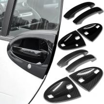 Esterno Auto-styling Maniglia Della Porta Copertura Protettiva Antigraffio PC Porta Ciotola Adesivo 3D Trim Accessori per Smart 451 Fortwo