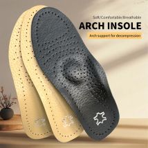 Leder Orthesen Einlegesohle Für Plattfüße Arch Support Orthopädische Schuhe Sohle Einlegesohlen Für Füße Für Männer Frauen Deodorisierung Schuh Sohle