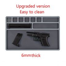 Pistole Reinigung Matte Pistole Pistole Für G17 G19 Colt 1911 CZ-75 Taurus G2C P320 M92 Gewehr Reparatur Werkzeug Pads jagd Reinigung Pad