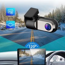 TAVALER Mini HD Videoregistratore per auto DVR Dash Cam 24 ore Monitor di parcheggio Registrazione di guida per auto 720P/1080P HD USB/WIFI Dash Camera