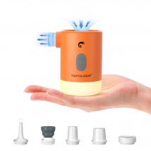 FLEXTAIL MAX PUMP 2 PRO – Tragbare elektrische Luftpumpe mit Campinglicht und Notstromversorgung für den Außenbereich