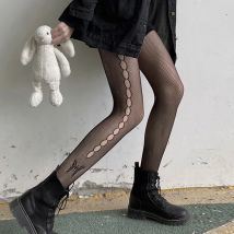 Sexy Accessoires Lange Netzstrümpfe Sexy Strümpfe Strumpfhosen Netzstrümpfe Dessous Haut Oberschenkelhohe Strümpfe