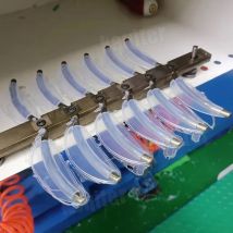 5-20 paia Setoplastica Stecca nasale in silicone Sterilizzato Setticolo in silicone ORL Consumabili Sterilizzazione nasale interna delle vie aeree