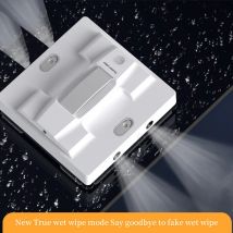 2025 Robotyczny środek do czyszczenia okien Czyszczenie na mokro 5600Pa Silne ssanie Aplikacja Elektryczne wycieraczki do szkła Inteligentny pilot zdalnego sterowania