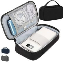 Elektronik-Reise-Organizer, tragbare USB-Flash-Laufwerke, Zubehörtasche, staubdichte Aufbewahrungstasche für Kabel und Telefon