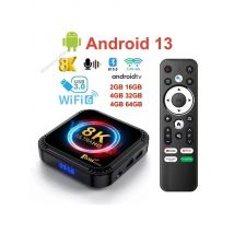 WIFI6 Android 13 TV Stick USB3.0 Smart TV Box 16GB/64GB 8K RK3528 Dual Wifi BT5.0 Set Top Box 2GB16GB Voice Remote Media Player