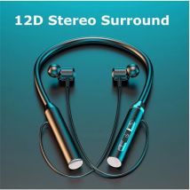 Bluetooth-Kopfhörer, kabellose Kopfhörer, magnetisch, HiFi-Sport-Nackenbügel, um den Hals hängende TWS-Ohrhörer, kabelloses Bluetooth-Headset mit Mikrofon
