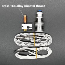 Voron 2,4 bimetall heatbreak e3d v6 hotend 24v v6 prusa fernbedienung kurz direkt kühlkörper bereich teile 3d drucker zubehör 12v 50w