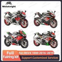 Passend für Aprilia RSV4 1000 2016 2017 2018 2019. Verkleidungsset, komplettes Set, Motorradverkleidung, bemalte Karosserie, neuer ABS-Kunststoff, 4 Geschenke