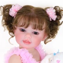 Happy Dance Reborn Toddler Doll – 22-calowa realistyczna lalka z pluszowym króliczkiem