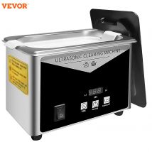 VEVOR Pulitore Ad Ultrasuoni 800ml Lavatrice Portatile 30W Mini Lavastoviglie Lavastoviglie Bagno Ad Ultrasuoni Sonic per Elettrodomestico