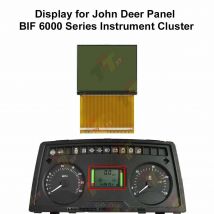 Pantalla LCD de salpicadero para Panel John Deere, serie BIF 6000, grupo de instrumentos 6320, 6430, 7320