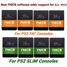 NUOVA scheda FMCB V1.966 e Funtuna FMCB Card Fortuna per PS2 MX4 Adattatore TF/SD installato OPL 1.2.0 e USB GAMES Mcboot per PS2