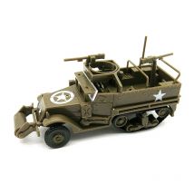 4D M3A1 Semi-verfolgt Armoured Personal Träger 1/72 Weltkrieg II Amerikanischen Gummi-freies Montage Modell Militärischen Wagen spielzeug