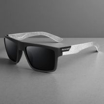 Fashion Black Polarized Sunglasses Men Women Classic Square Male Sun Glasses Stylish Outdoor Driving Fishing Sports Shades UV400