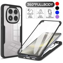 Stoßfeste Schutzhülle für Xiaomi Redmi Note 15 Pro+ Plus 14 Pro 5G, durchsichtige Schutzhülle, Fundas Coque Capa