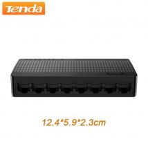 Tenda Gigabit Mini Switch Ethernet 8 porte 1000Mbps 10xfast RJ45 Hub Network SOHO Desktop Smart WIFI