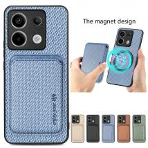 Custodia di Lusso in Pelle con Magnete e Porta Carte per Motorola Edge 50 Neo, Edge 60 Pro, 60, 70 5G, Edge 50 Fusion, Moto G85, G35, G56, G66J, G86 Power