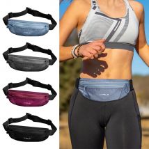 WRELS Uomo/Donna Cintura sportiva da corsa Tasche per marsupio Borsa da jogging per maratona Sport all'aria aperta Ciclismo Marsupi per telefono Impermeabili