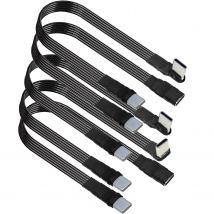 5CM 10CM 20CM 30CM 50CM 100CM Przedłużacz USB 2.0 typu C do przedłużacza typu C 90 °   Adapter FPC