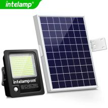 Solarleuchte für den Außenbereich, Bewegungsmelder, Flutlicht, Sicherheitsleuchte mit Fernbedienung, angetriebene Wand, Dämmerung bis Morgendämmerung, Garten, Straße, Veranda, Bauernhof